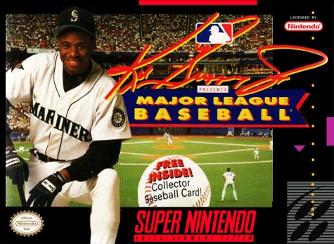 Ken Griffey Jr. Presents Major Drunken League SNES Baseball
